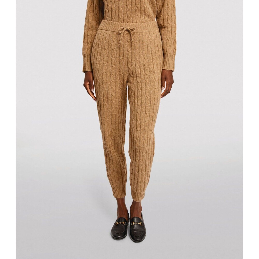 NWT $498 POLO RALPH LAUREN WOMEN'S JOGGER KNIT PANTS XXL WOOL/CASHMERE NEW